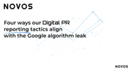 Four ways our Digital PR reporting tactics align with the Google algorithm leak