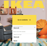 Ikea New Homepage Without Language Selector
