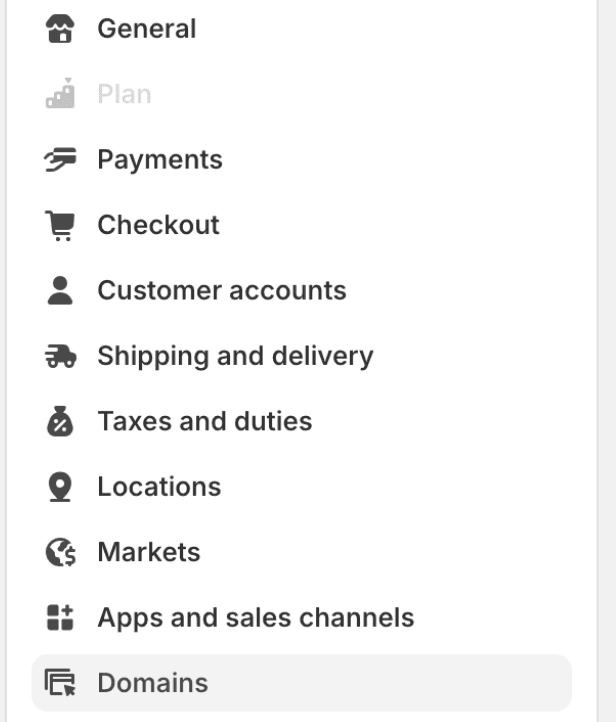 Domain propagation on Shopify store example