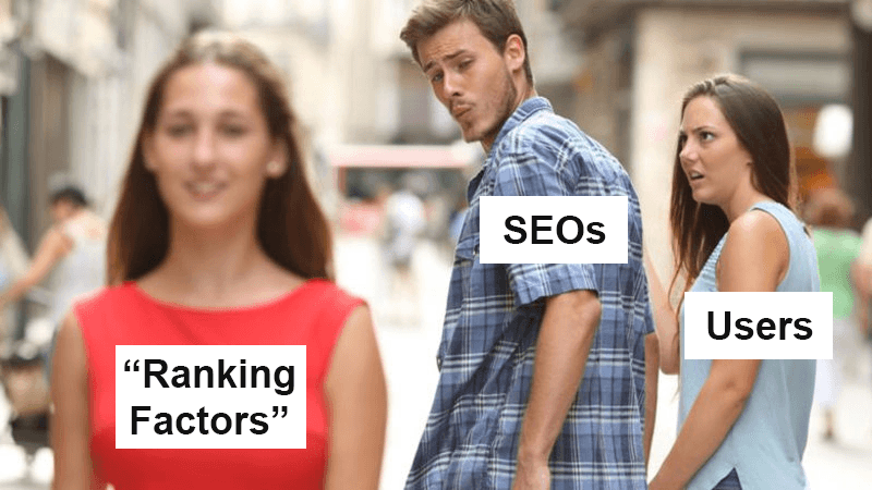 Ranking factors and SEO