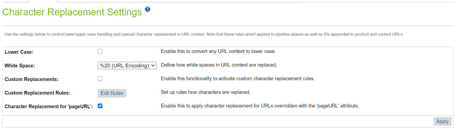 Managing catalog urls in Salesforce commerce cloud