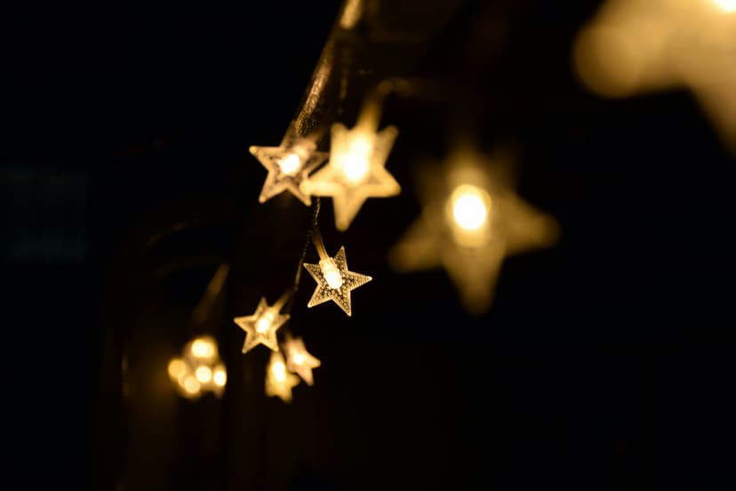 Star Christmas lights