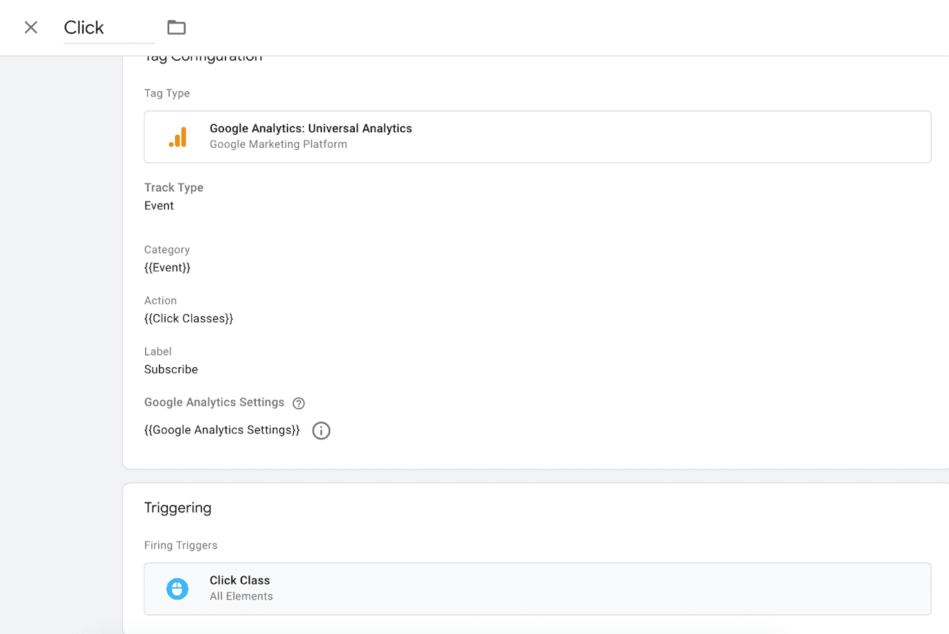 find the offending tag in Google Tag Manager
