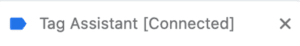 tag assistant connected